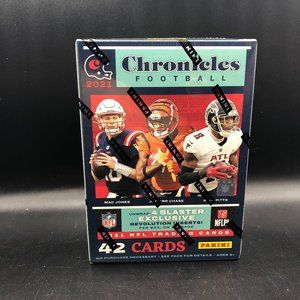 2021 Panini Chronicles Football 6-Pack Blaster Box Fanatics Exclusive Revolution